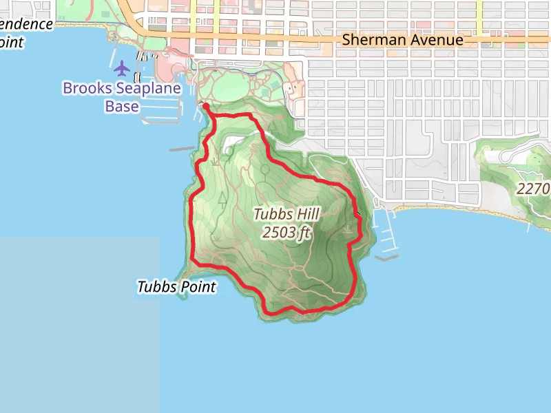 Tubbs HIll Main Loop Trail