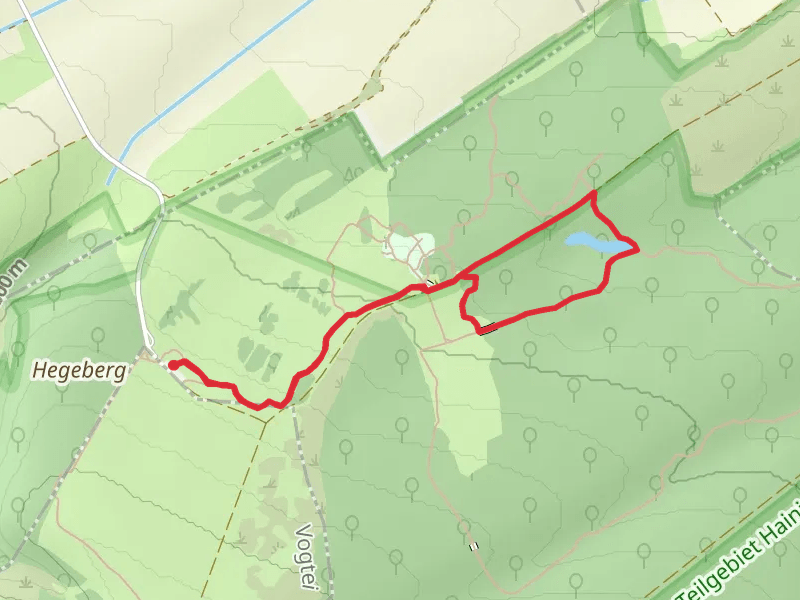 Hünenteich Loop via Saugrabenweg