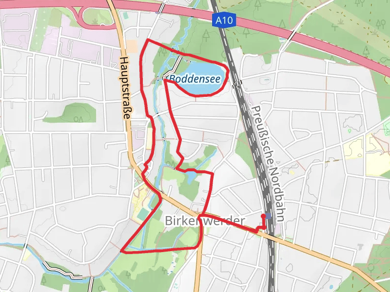 Mönchsee and Boddensee Loop via Boddenseeroute