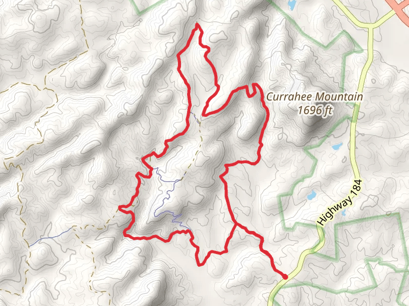 Leatherwood Creek, Latham Cemetary and Frady Branch Loop
