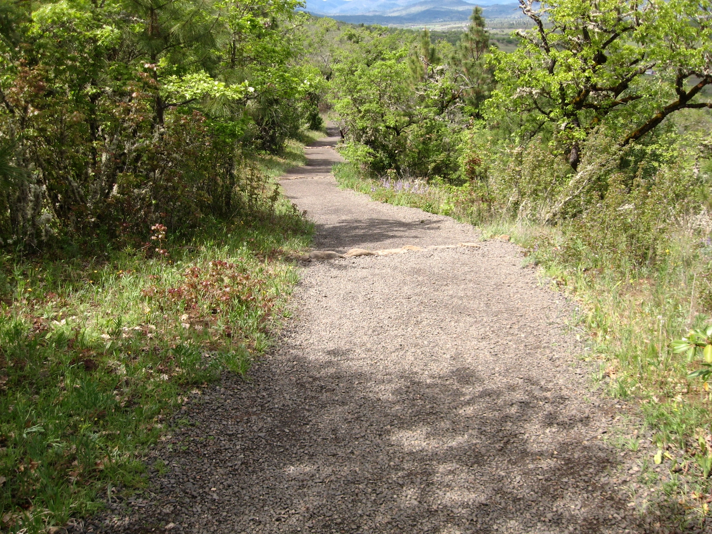 An image depicting the trail Table Rock Trail and its surrounding area.