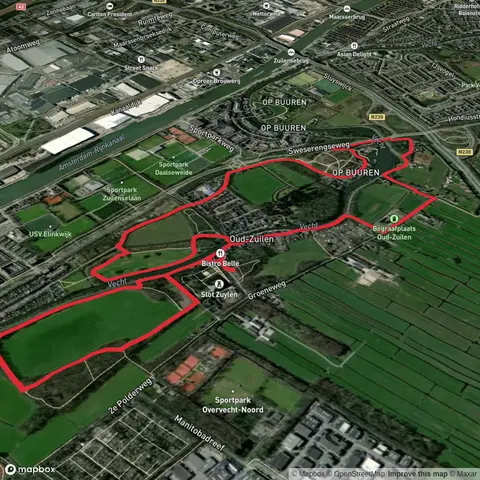 Vecht Loop via Daalse Weg and Waterliniepad