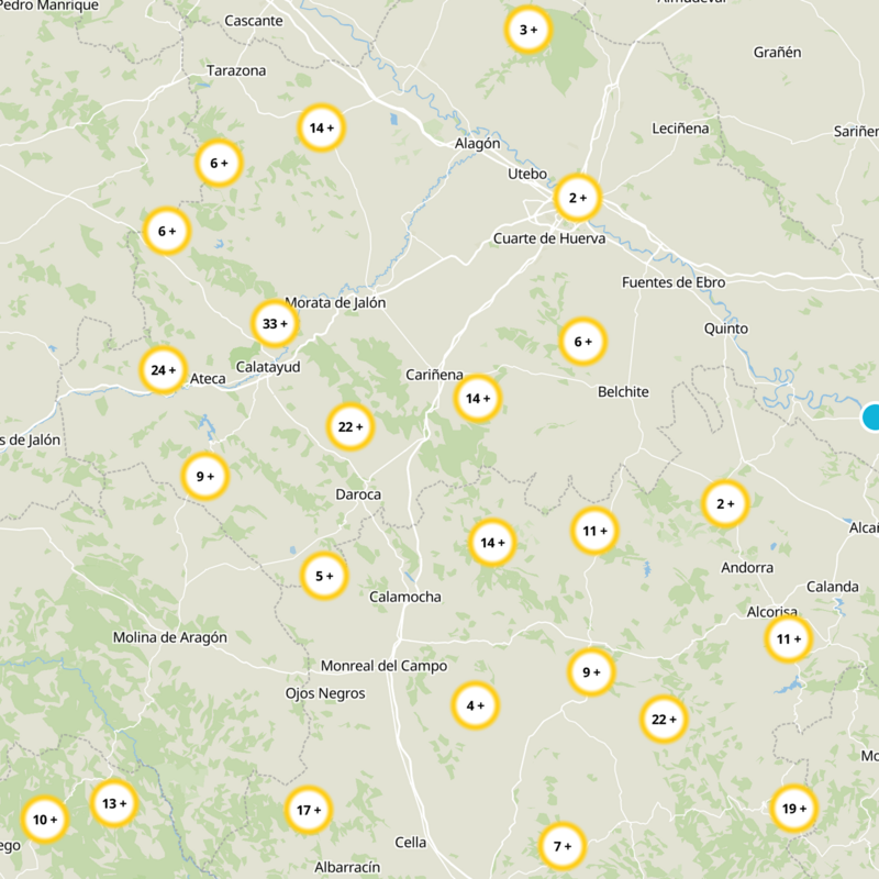 Cerveruela Static Map