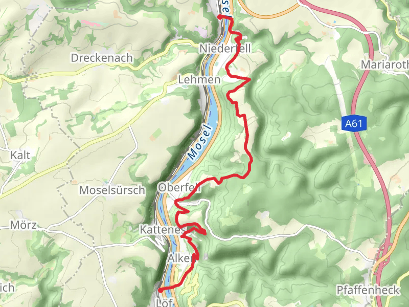 Löf to Kobern Gondorf Walk