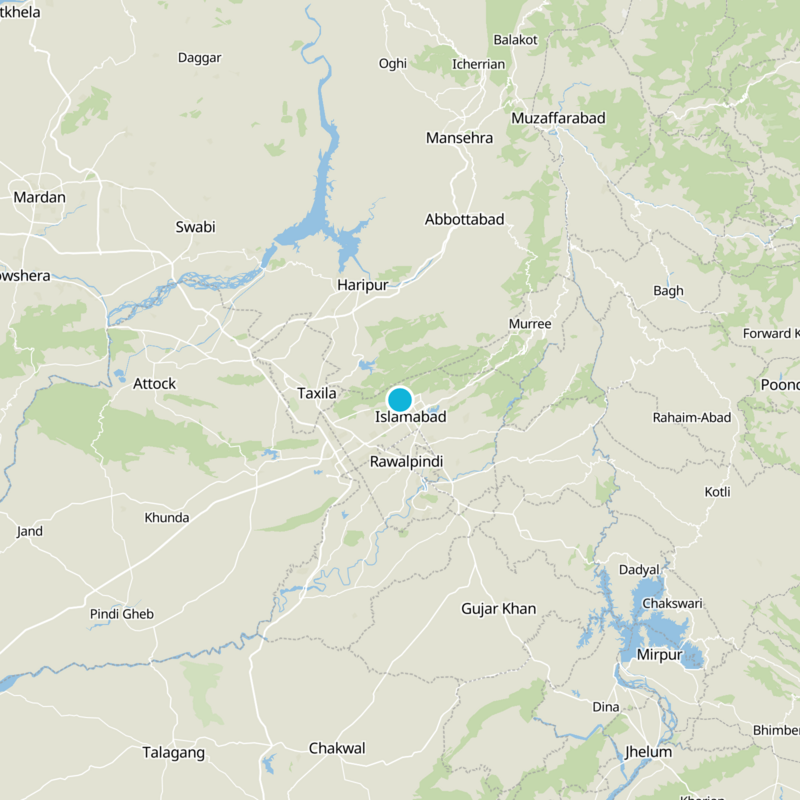 Islamabad Static Map