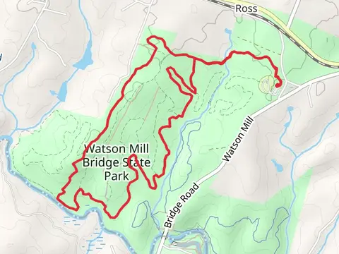 Horse Trail - Green, Brown and Blue Loop