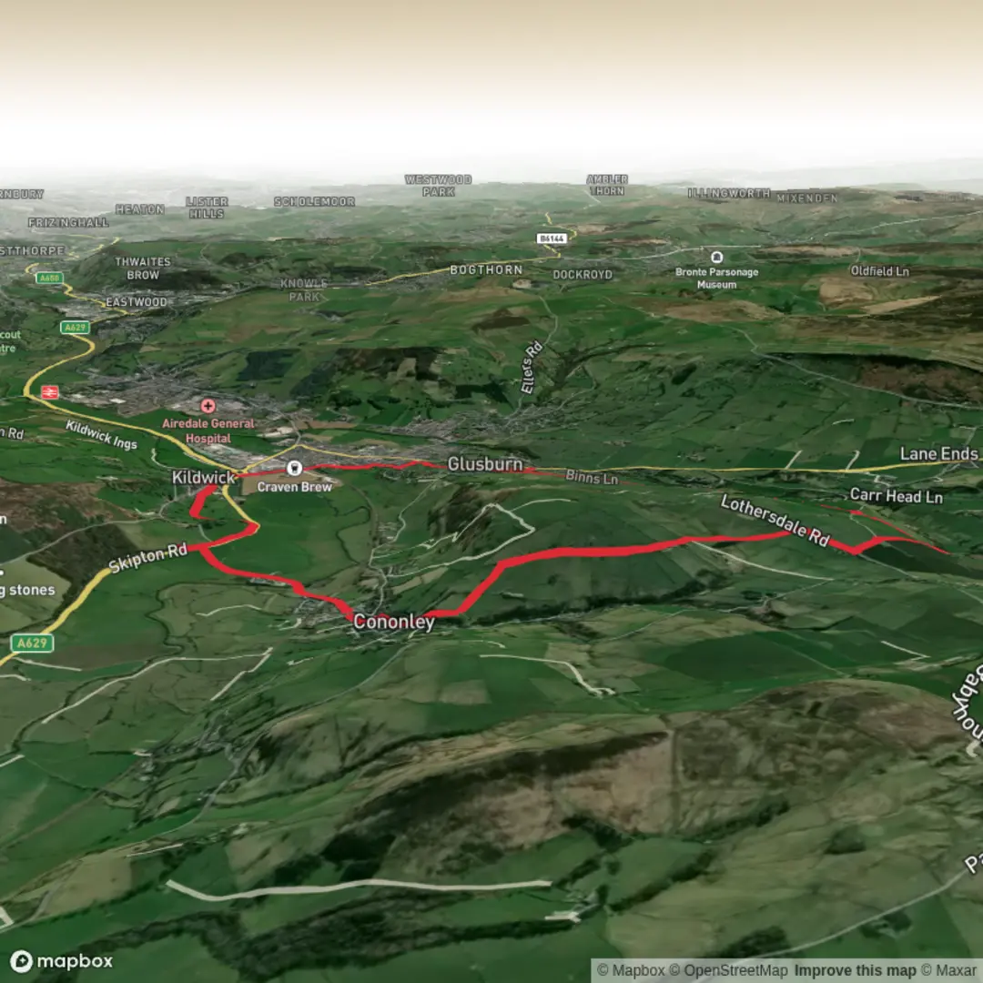 An image depicting the trail Lead Mine & Canal and its surrounding area.