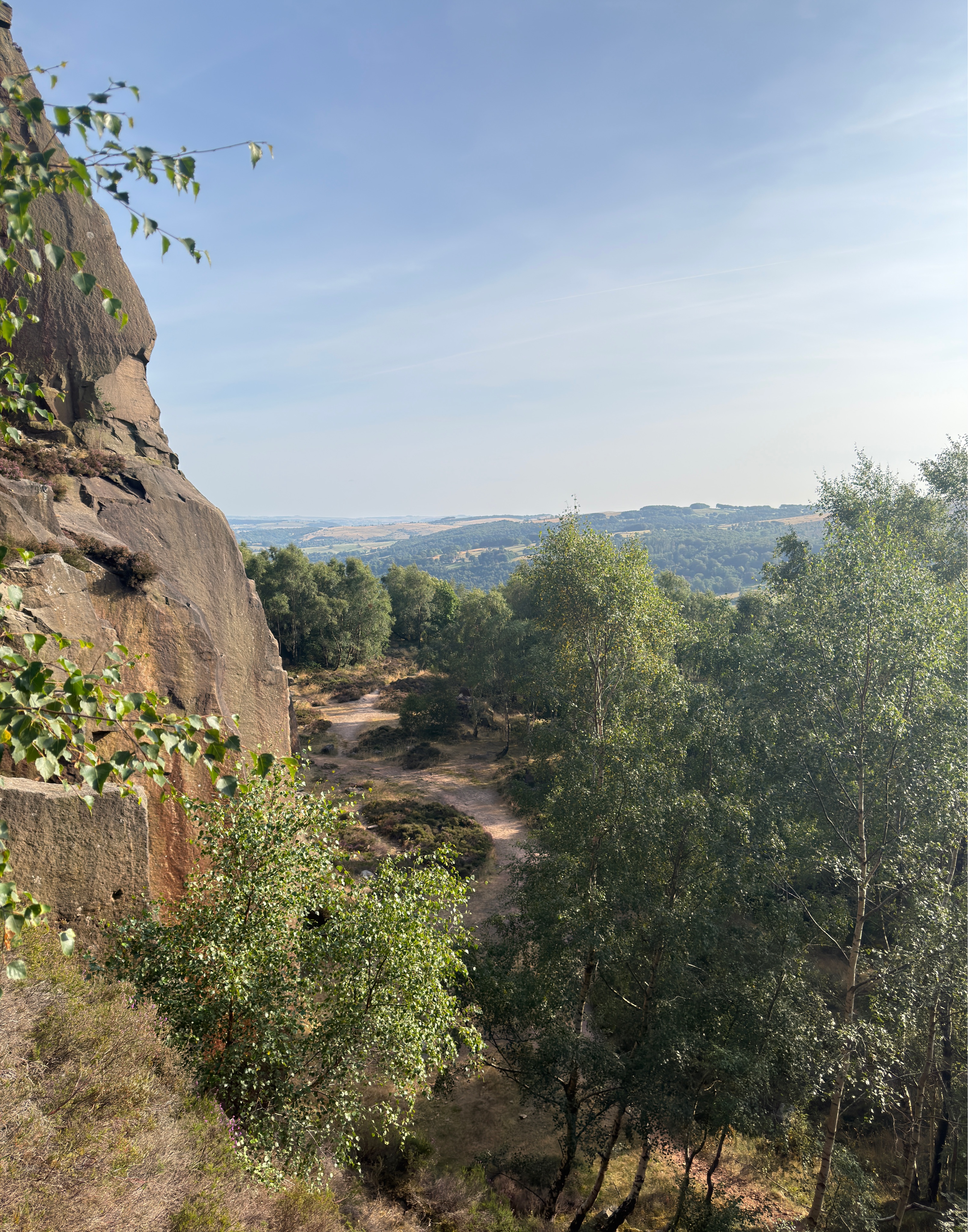 A map preview of the recording Longshaw, Lawrence,surprise view and grindleford circular .