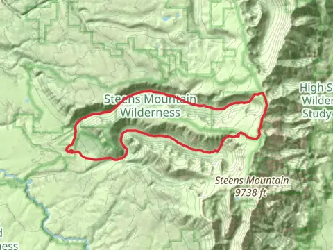 Big Indian and Little Blitzen Loop Trail