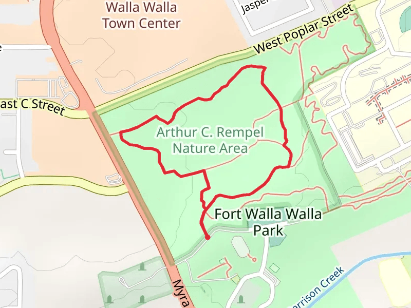 Fort Walla-Walla Park Loop