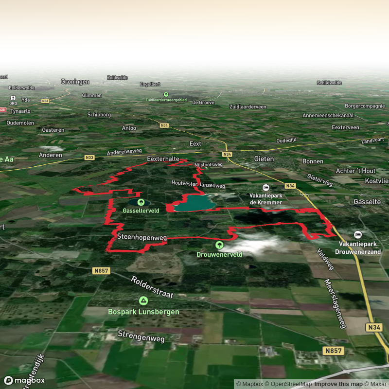 t Gasselterveld in Boswachterij Gieten Borger