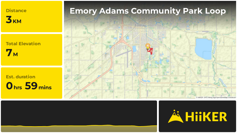 Emory Adams Community Park Loop | Hancock County | Ohio