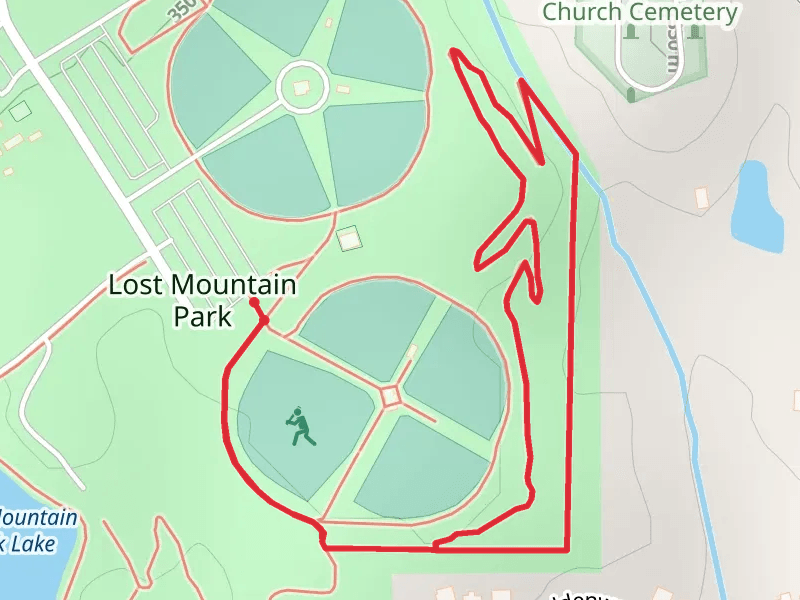 Lost Mountain Park Loop