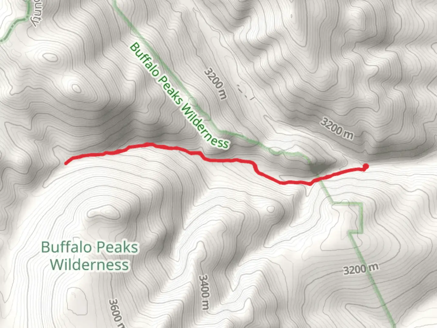 An image depicting the trail Rich Creek and its surrounding area.
