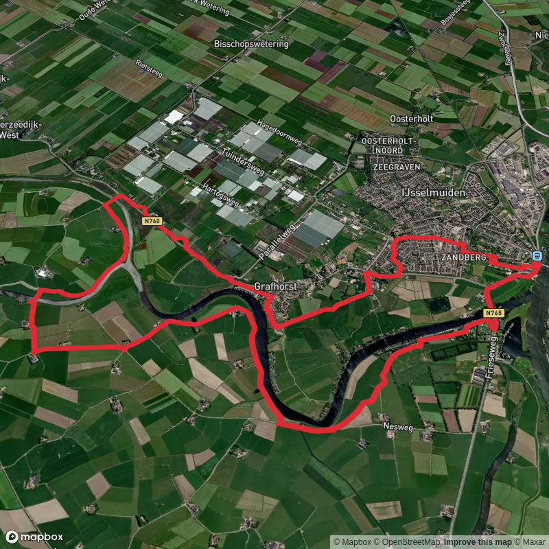 Ganzendiep via Zuiderzeepad