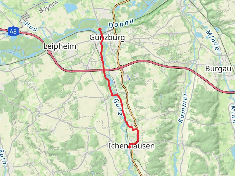 Ichenhausen to Waldbad Walk