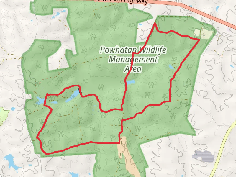 Bass Pond, Sunfish Pond and Salmon Creek Loop