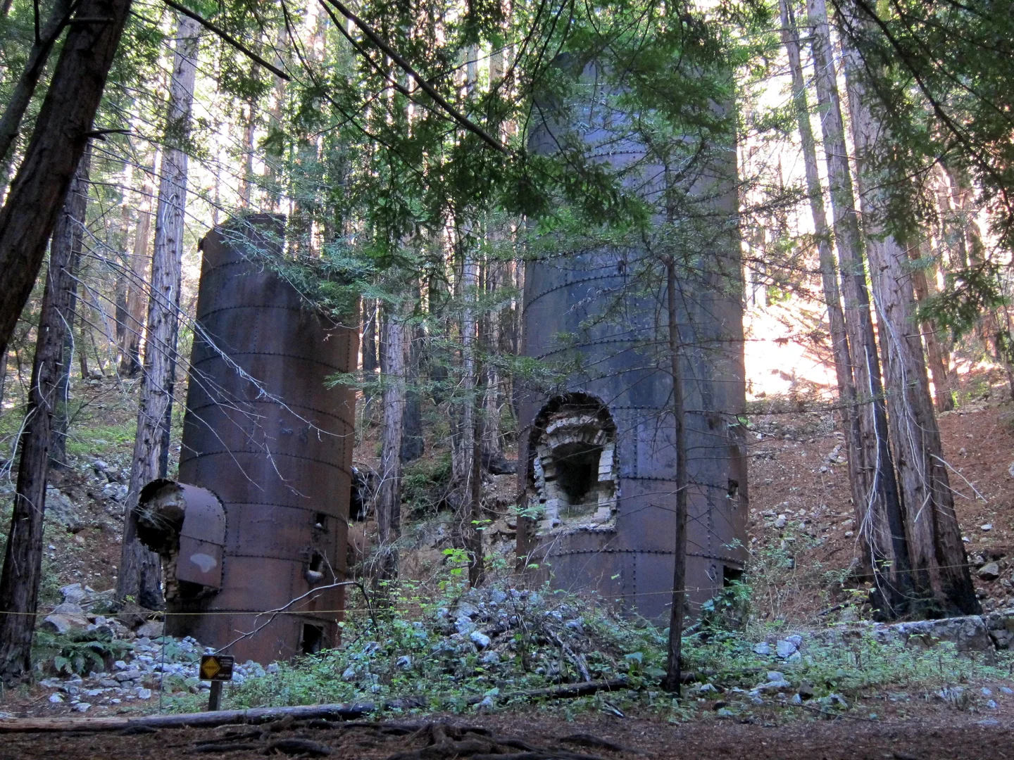 An image depicting the trail Limekiln Creek - Limekiln State Park Campground and its surrounding area.