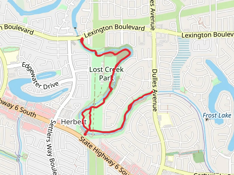 Jones Creek and Oyster Creek Loop