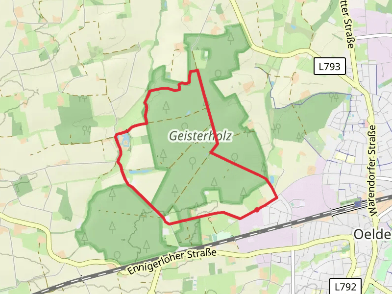 Geist Holz and Haus Geist Loop via Robert Schuman Ring