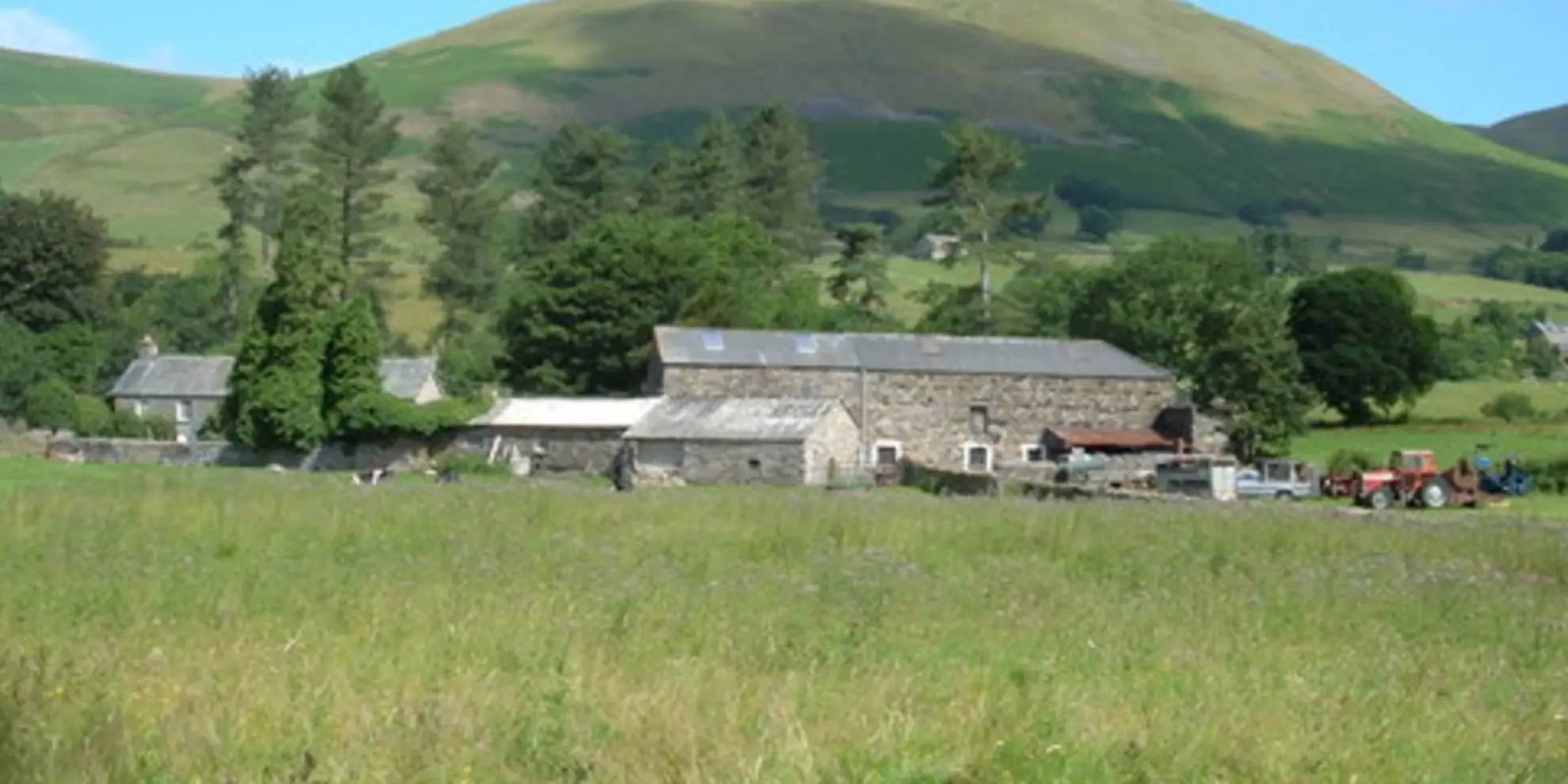 An image depicting the trail Sedberge to Stone Hall and its surrounding area.