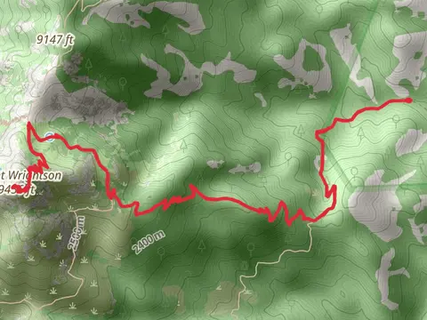 Mount Wrightson via Gardner Canyon Trail