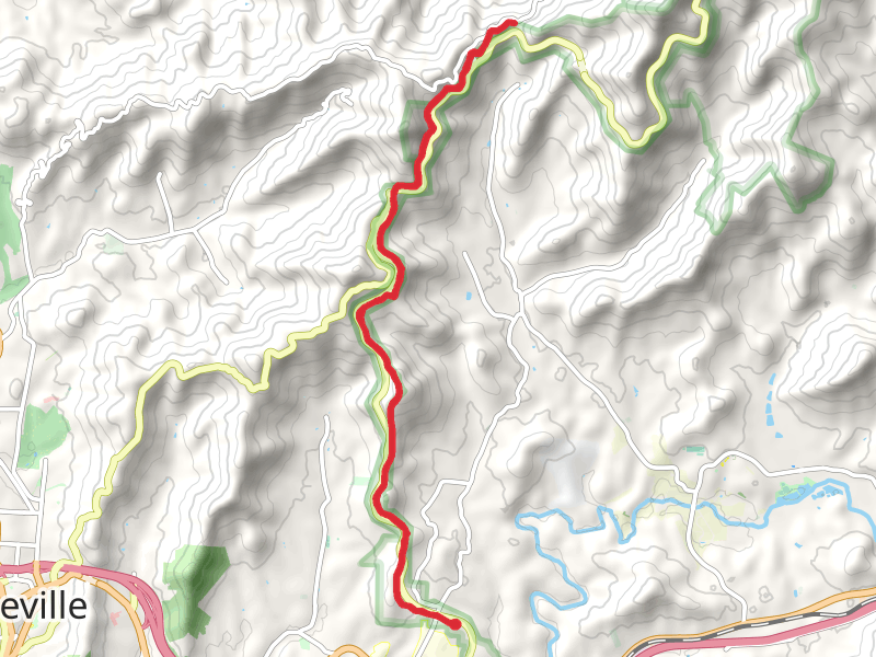 Bull Gap via Mountains-to-Sea Trail
