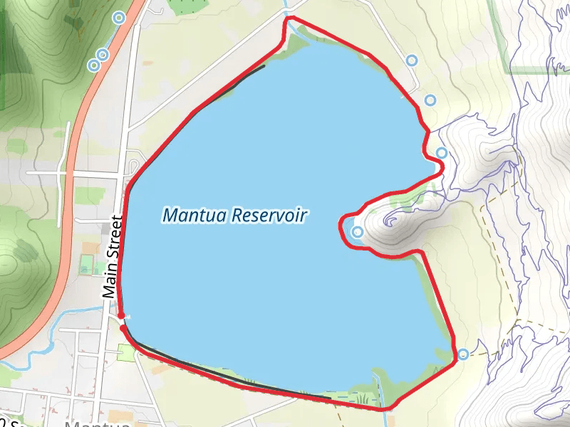 Mantua Reservoir Loop