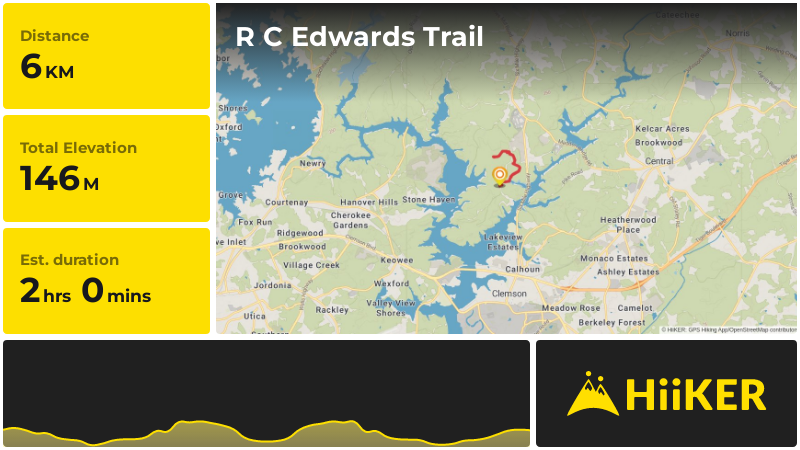R C Edwards Trail | Pickens County | South Carolina