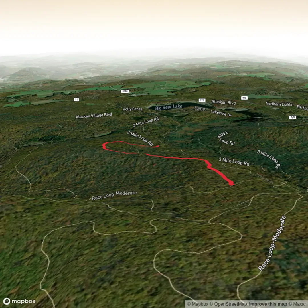 An image depicting the trail Cannonade Short Cut - Moderate and its surrounding area.
