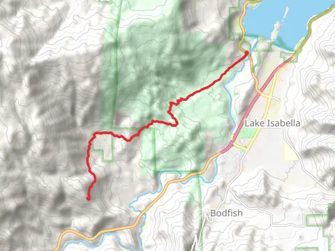 Keyesville Road and Black Gulch Road Walk