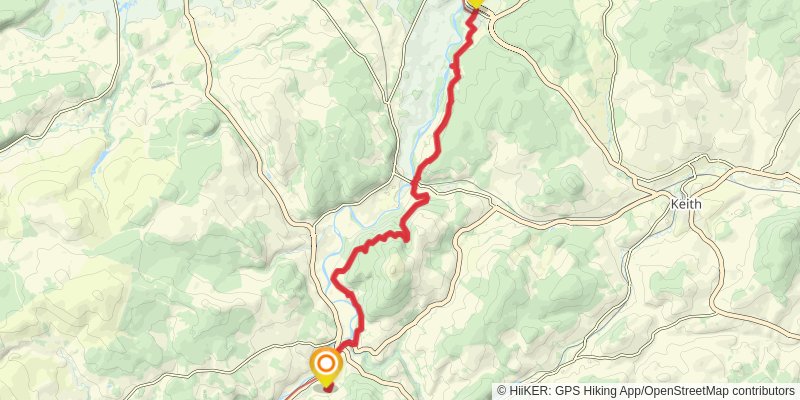 Aberlour to Fochabers thumbnail