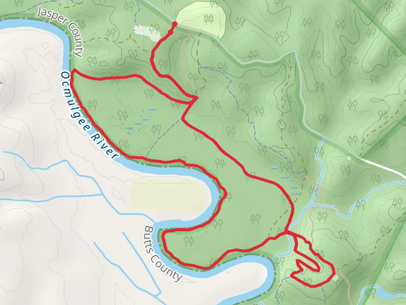 Parachute, Bluff Toe and River Loop Trail