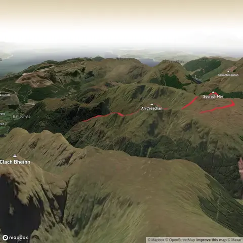 Sgorach Mor and An Creachan Loop