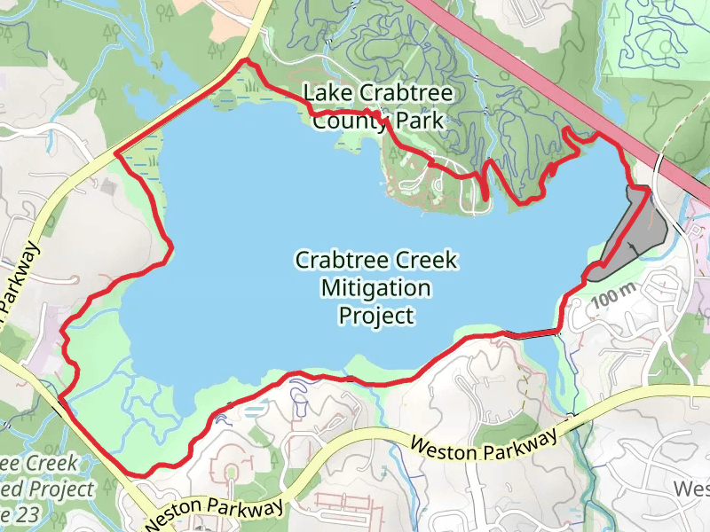 Lake Crabtree Loop