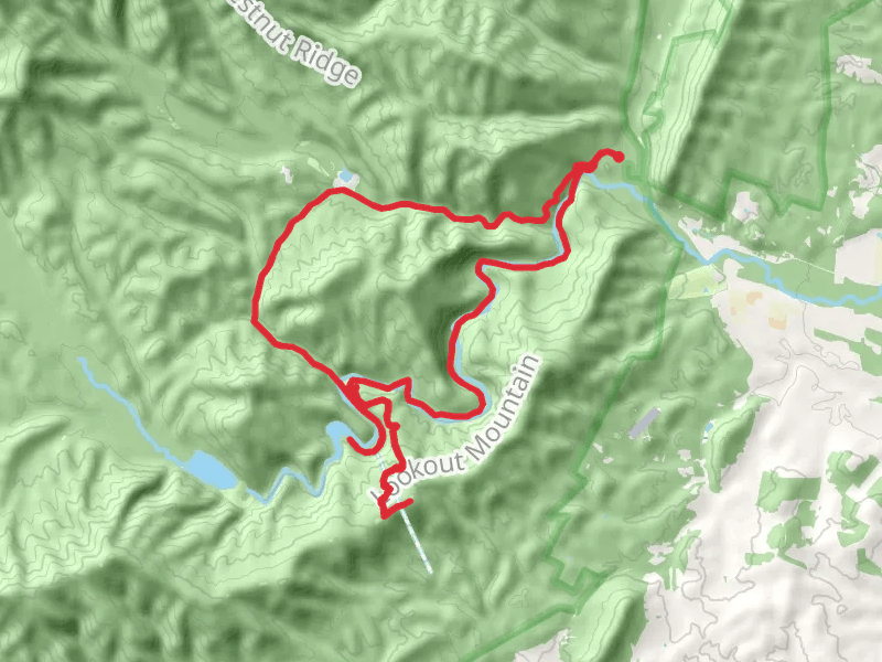 Staunton Reservoir, Wild Oak and North River Gorge Loop Trail