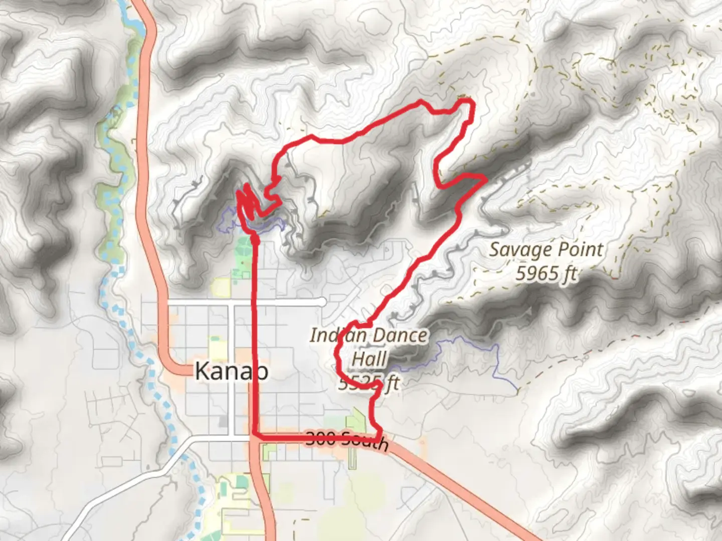 An image depicting the trail Cliffs Trail and Connector Trail and its surrounding area.