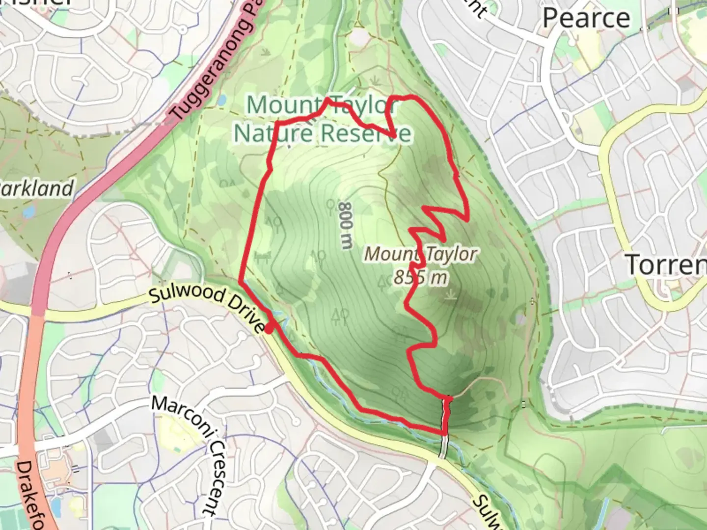 An image depicting the trail Mount Taylor and its surrounding area.