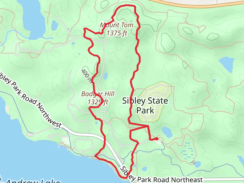 Mt Tom Loop Trail