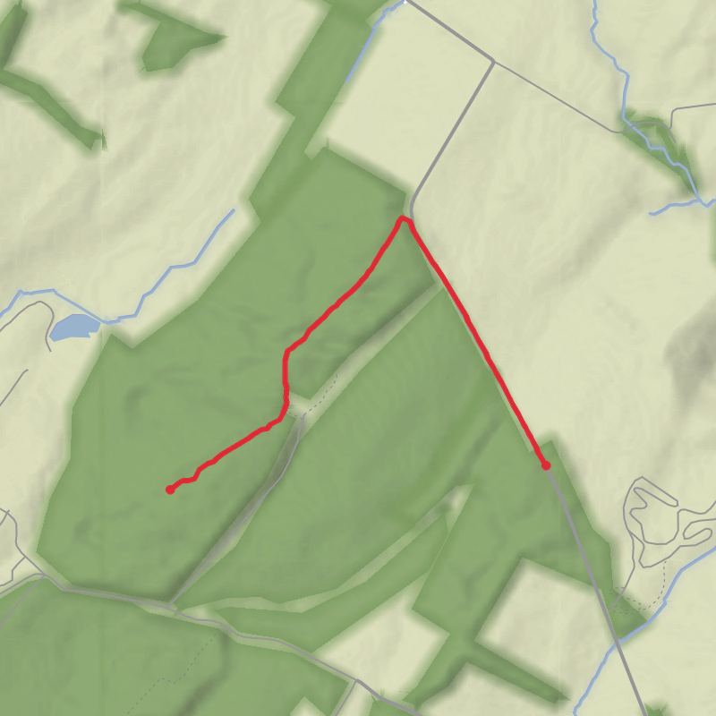 A map preview of the recording Untitled recording.