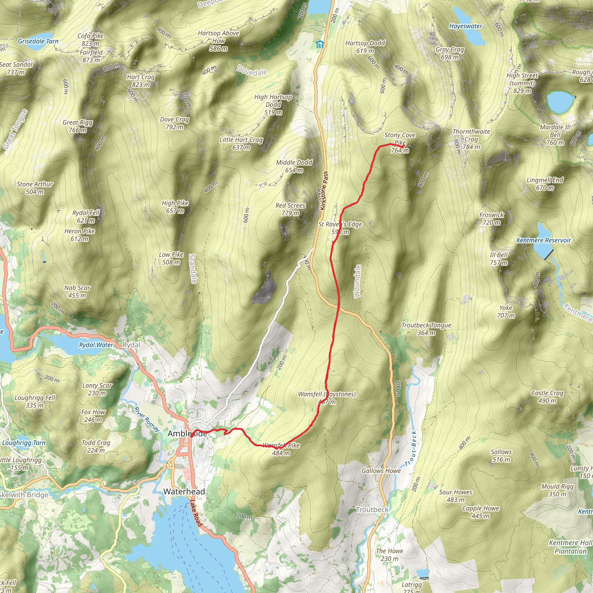 Stony Cove Pike mobile static map