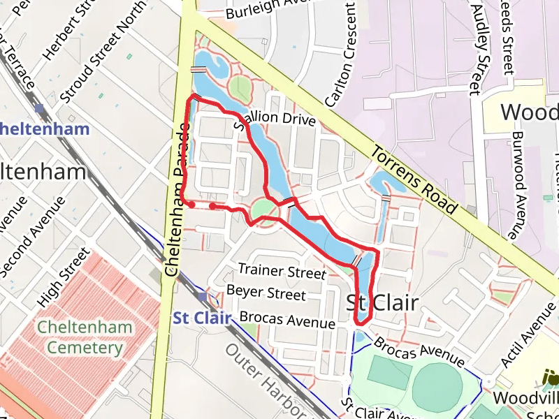 St Clair Wetlands Walk