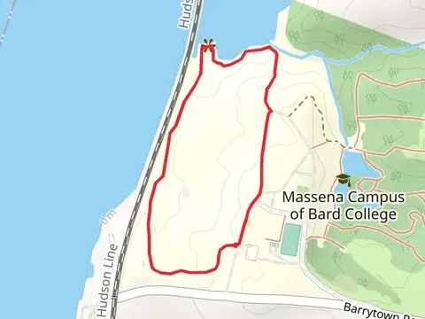 Hudson River Loop Trail via Seminary Drive