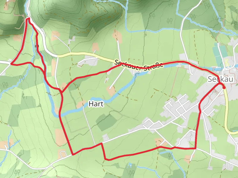 28c-Seckau - Steinmühle Rundwanderweg