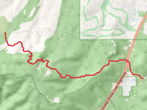 Chihuahua Pine Connector via Los Caballos Trail