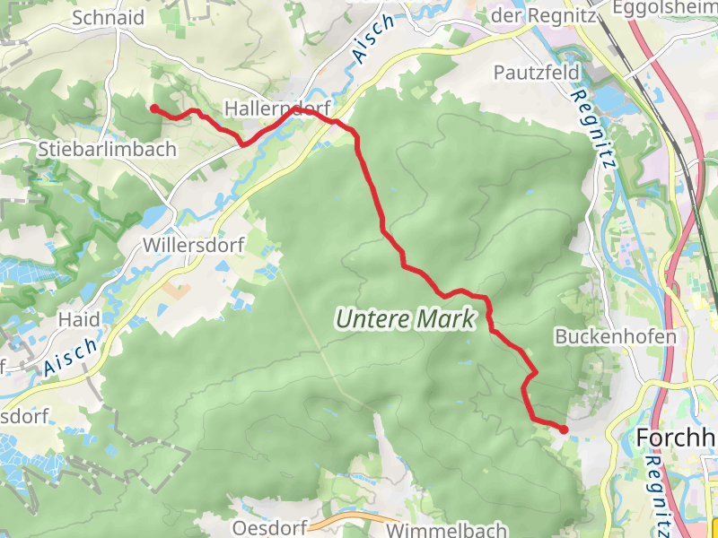 Burk to Kreuzberg Walk