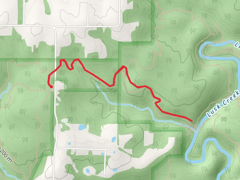 River to River Trail - New Home Road