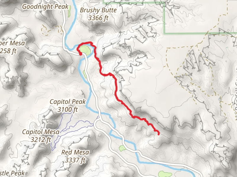 Upper and Lower Comanche Trail