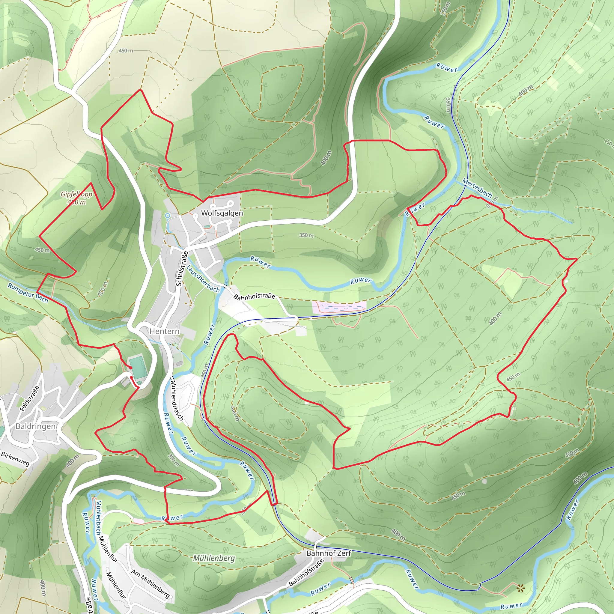 Ruwer-Hochwald-Schleife Loop | Trier-Saarburg | Germany
