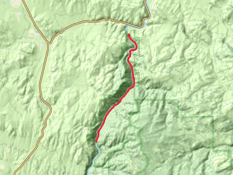 Bear Trap Canyon Trail